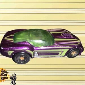 Mattell Hot Wheels 2001 Purple Pony Up Die Cast Car 1/64
